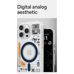 Ultra Hybrid Circuit Blueprint  MagFit Case Compatible with iPhone and Samsung