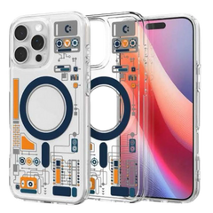 Ultra Hybrid Circuit Blueprint  MagFit Case Compatible with iPhone and Samsung