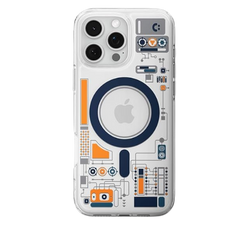 Ultra Hybrid Circuit Blueprint  MagFit Case Compatible with iPhone and Samsung