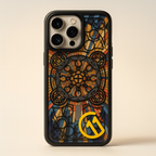 Protective Apple iPhone Back Cover - Ultra Hybrid T MagFit  Glass Art Case for iPhone & Samsung - Style 2