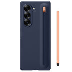 Samsung Galaxy Z Fold7 Skin Feel S Pen Case with Front Glass & Stylus