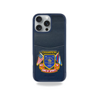 Protective Apple iPhone Back Cover - Santa Barbara Polo Raquet Club Abner Series for iPhone 16 Pro (Blue)