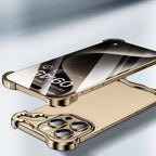 Protective Apple iPhone Back Cover - Luxury Minimilistic Case With Camera Ring for iPhone - Style 30