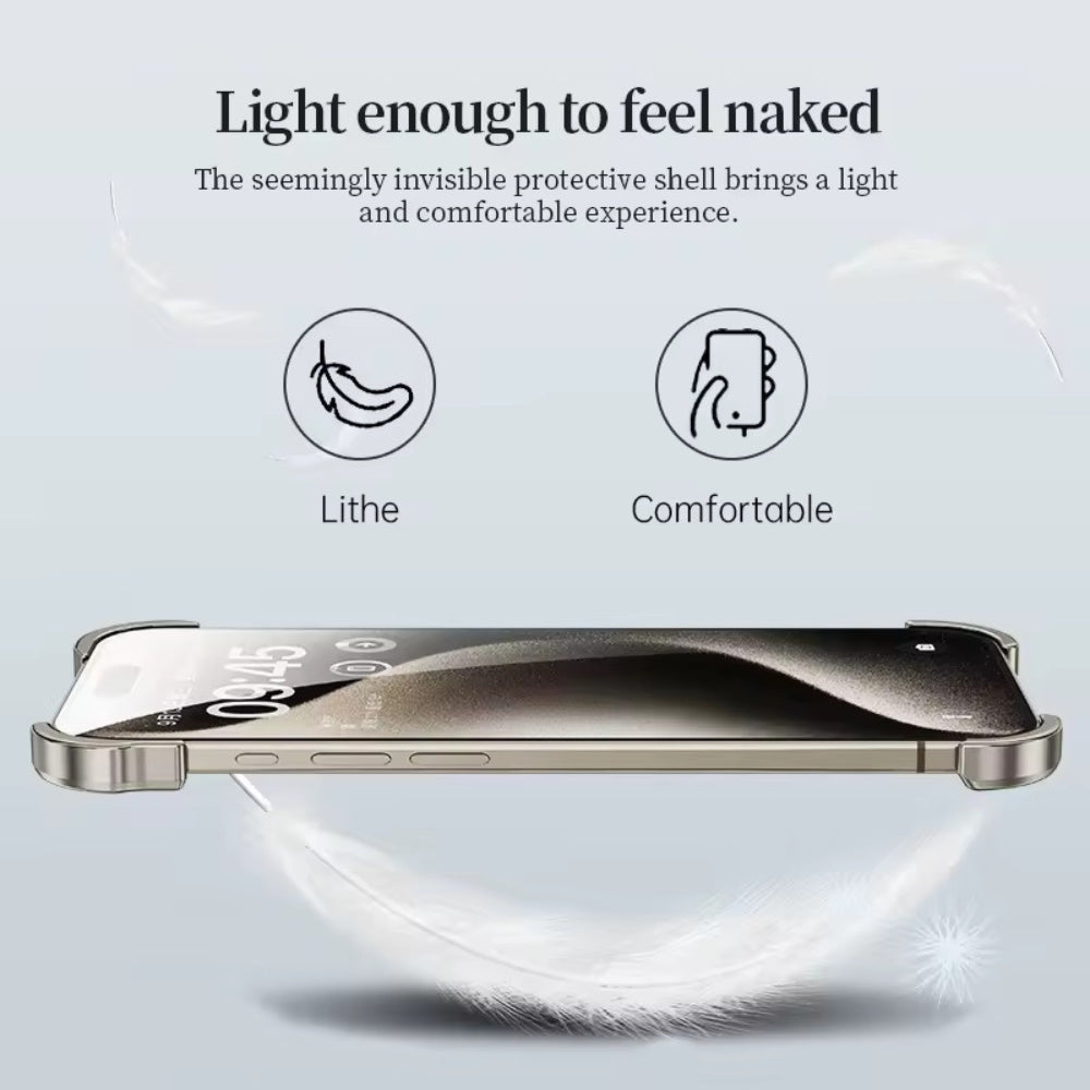 Luxury Minimilistic Case With Camera Ring for iPhone