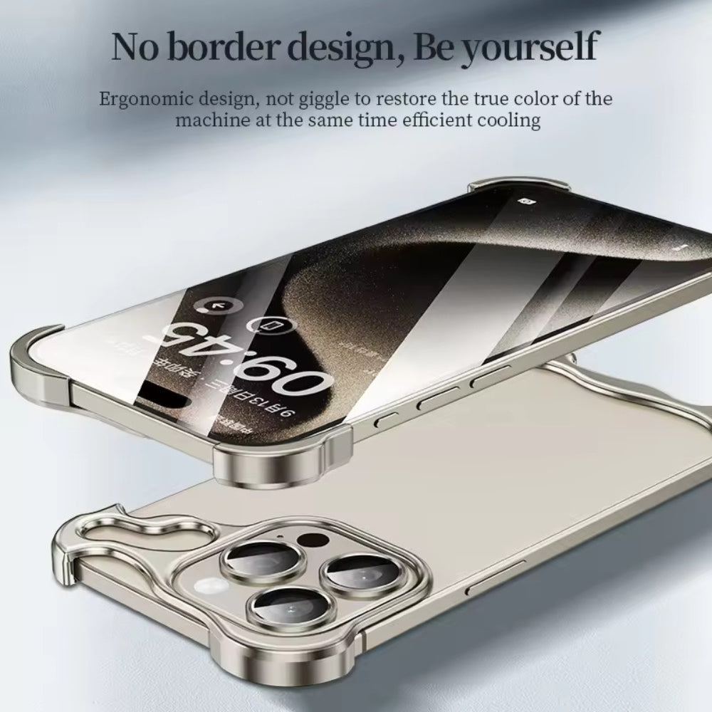 Luxury Minimilistic Case With Camera Ring for iPhone