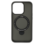Protective Apple iPhone Back Cover - LITO Magnetic Case for iPhone – Matte Shockproof MagSafe Cover with Ring Stand - Style 2