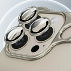 Protective Apple iPhone Back Cover - Luxury Minimilistic Case With Camera Ring for iPhone - Style 24