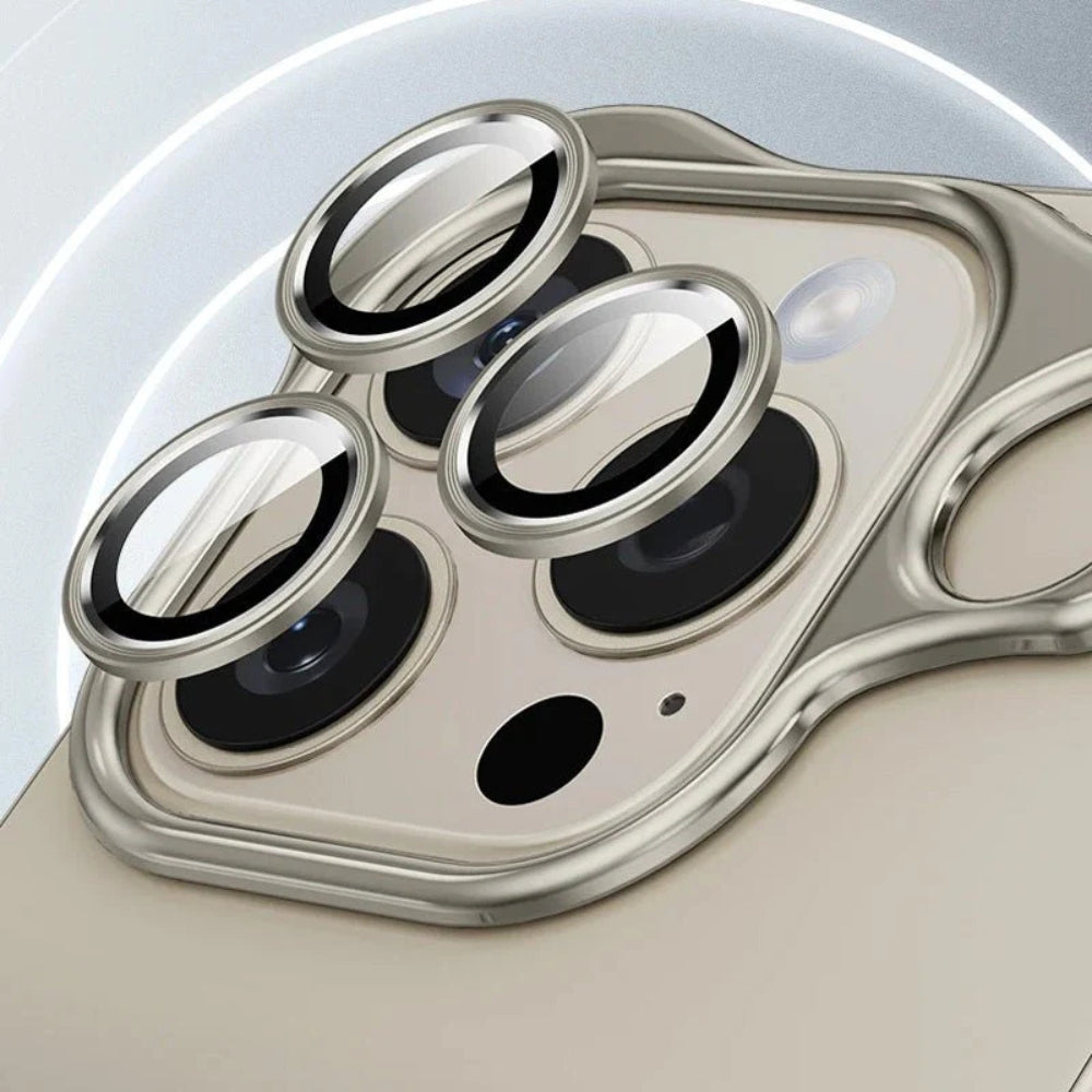 Luxury Minimilistic Case With Camera Ring for iPhone