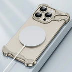 Protective Apple iPhone Back Cover - Luxury Minimilistic Case With Camera Ring for iPhone - Style 23