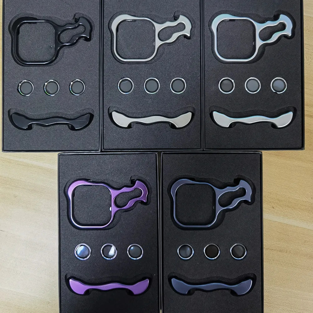 Luxury Minimilistic Case With Camera Ring for iPhone