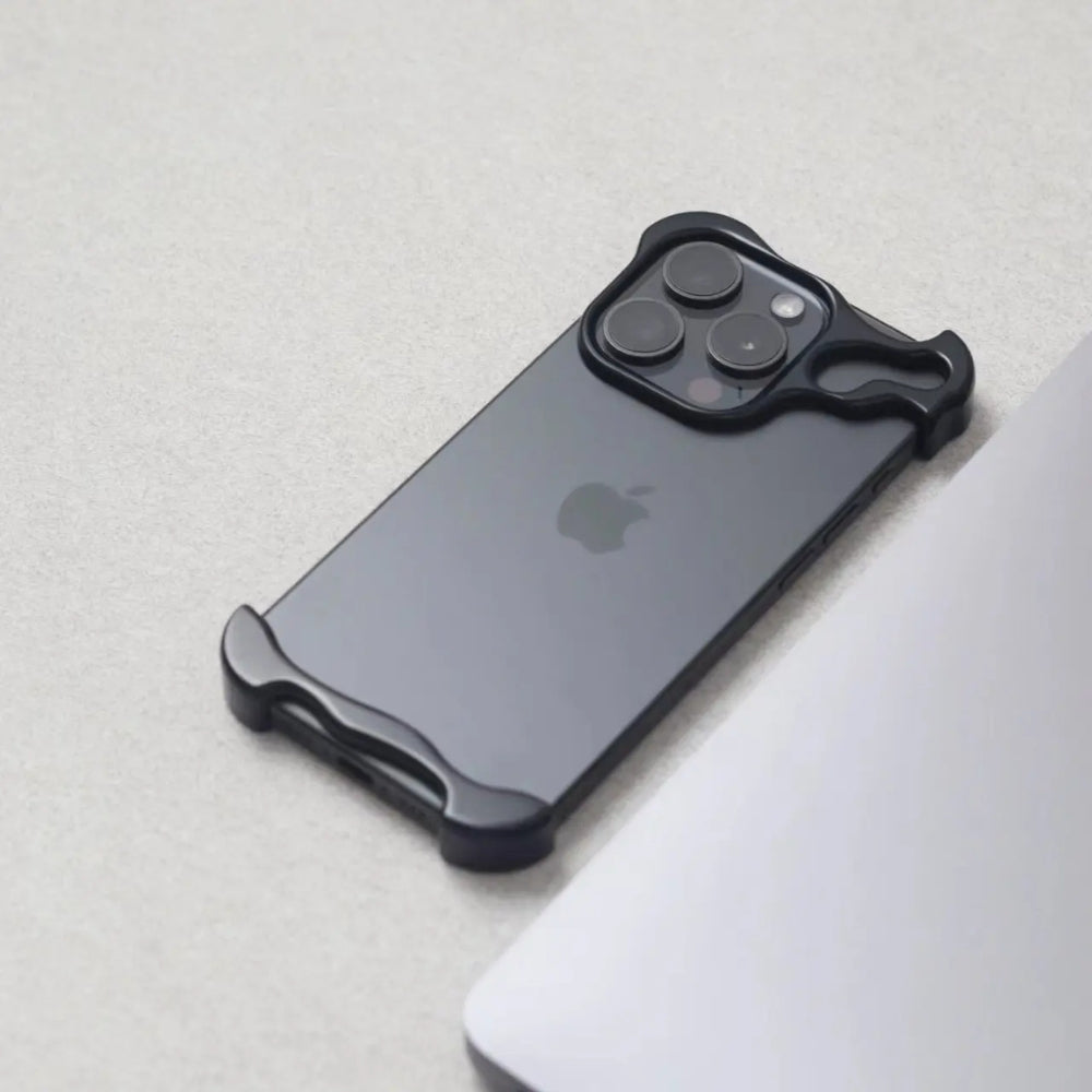 Luxury Minimilistic Case With Camera Ring for iPhone