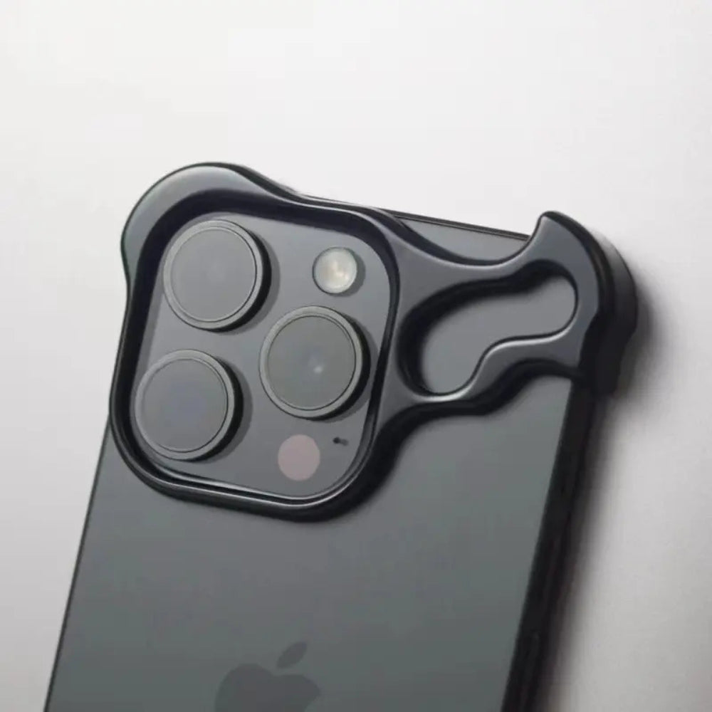 Luxury Minimilistic Case With Camera Ring for iPhone