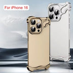 Protective Apple iPhone Back Cover - Luxury Minimilistic Case With Camera Ring for iPhone - Style 8