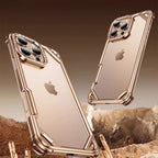 Protective Apple iPhone Back Cover - Border Skeleton Case For iPhone - Style 14
