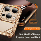 Protective Apple iPhone Back Cover - Border Skeleton Case For iPhone - Style 12