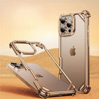 Protective Apple iPhone Back Cover - Border Skeleton Case For iPhone - Style 3