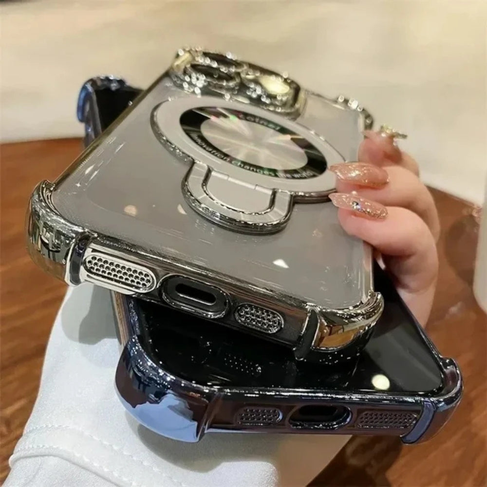 Colnel Transparent MagSafe Case For iPhone