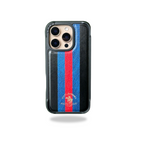 Protective Apple iPhone Back Cover - Santa Barbara Polo Raquet Club Barton Series for iPhone 16 Pro Max (Blue & Red)