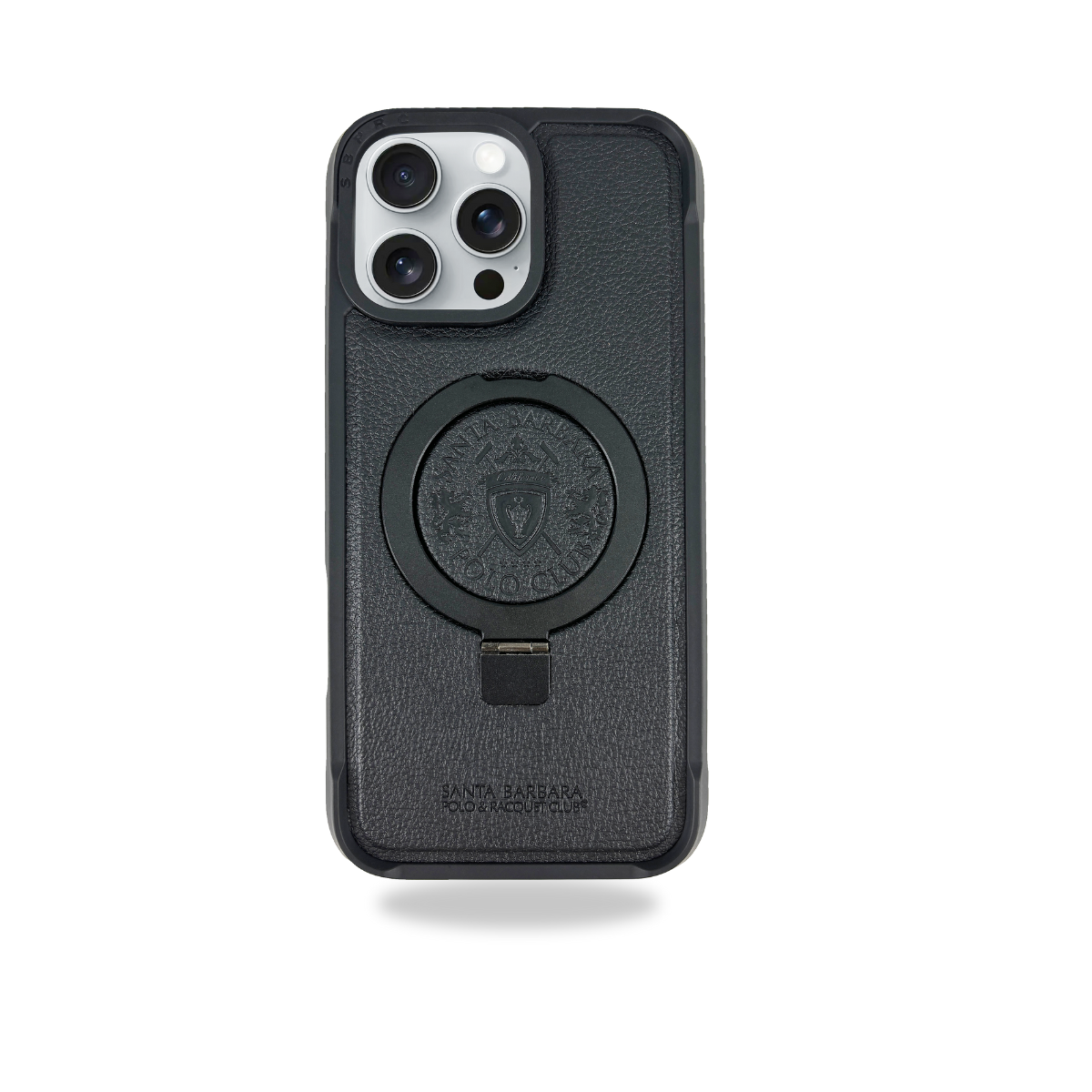 Protective Apple iPhone Back Cover - Santa Barbara Polo Raquet Club PRIMO Series for iPhone 16 Pro (Black)