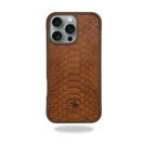 Protective Apple iPhone Back Cover - Santa Barbara Polo Raquet Club KNIGHT Series for iPhone 16 Pro (Brown)