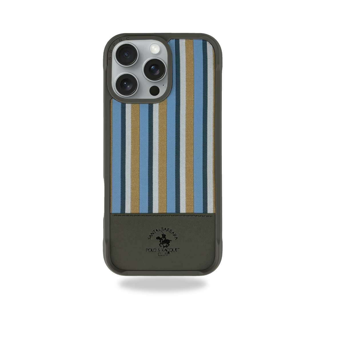 Protective Apple iPhone Back Cover - Santa Barbara Polo Raquet Club ISAAC Series for iPhone 16 Pro (Grey)