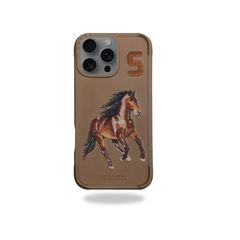 Santa Barbara Polo Raquet Club BORRIS  Series for iPhone 16 Pro (Tan Brown)
