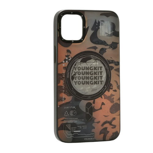 Futuristic Circuit Magnetic and anti-Impact Case compatible with iPhone
