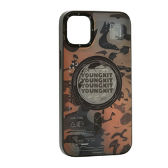 Futuristic Circuit Magnetic and anti-Impact Case compatible with iPhone