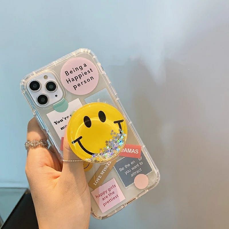 Positive Quotes Liquid Phone Holder Custom Slim Soft Case Mobile Case by CoverMeUp