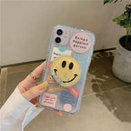 Positive Quotes Liquid Phone Holder Custom Slim Soft Case Mobile Case by CoverMeUp - Style 3