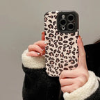 White Leopard Textured Soft Case Mobile Case by CoverMeUp - Style 2