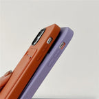 Protective Apple iPhone Back Cover - Card Holder iPhone Dual Coverage Soft Case - Style 7