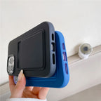 Protective Apple iPhone Back Cover - Card Holder iPhone Dual Coverage Soft Case - Style 6
