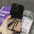 Protective Apple iPhone Back Cover - Abstract Road iPhone Textured Silicone Cases - Style 3
