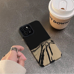 Abstract Road iPhone Textured Silicone Cases
