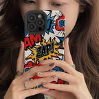 Protective Apple iPhone Back Cover - Zap Cool Textured iPhone Soft Silicone Case - Style 5