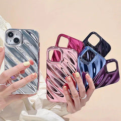 3D Glossy Textured iPhone Soft Case
