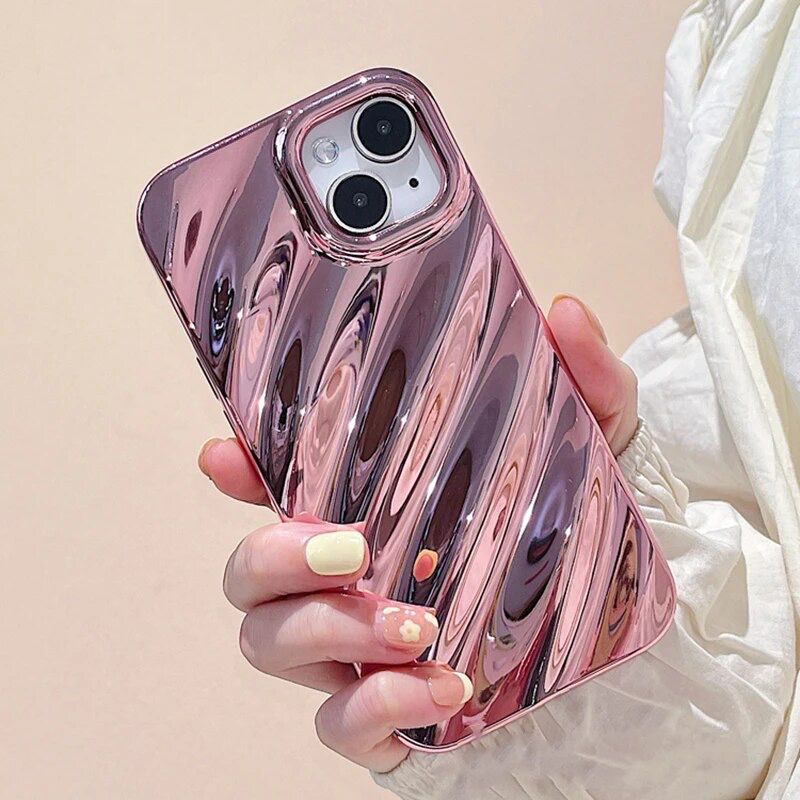 Protective Apple iPhone Back Cover - 3D Glossy Textured iPhone Soft Case - Style 6