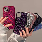 Protective Apple iPhone Back Cover - 3D Glossy Textured iPhone Soft Case