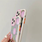 Protective Apple iPhone Back Cover - Tulip Mirror iPhone Silicone Soft Case - Style 5