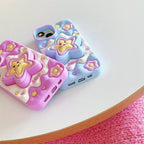 New Star Holder Rubber Silicone Case Mobile Case by CoverMeUp - Style 3