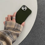 Protective Apple iPhone Back Cover - Luxury Leather Matte iPhone Protective Case - Style 9