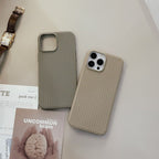 Protective Apple iPhone Back Cover - New Armor Subtle Colors Shockproof Textured iPhone Soft Silicone Case - Style 6