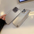 Protective Apple iPhone Back Cover - Mirror Reflective Hybrid Silicone iPhone Case