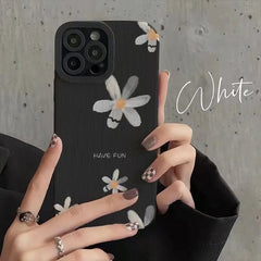 Have Fun Daisy iPhone Textured Soft Silicone Case