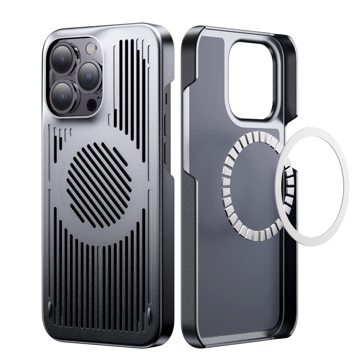 DFANS DESIGN Cooling Magnetic iPhone 13/14 Case – Shockproof Heat-Dissipating Cover