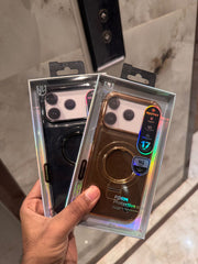 NY NEW LEATHER Case WITH STAND