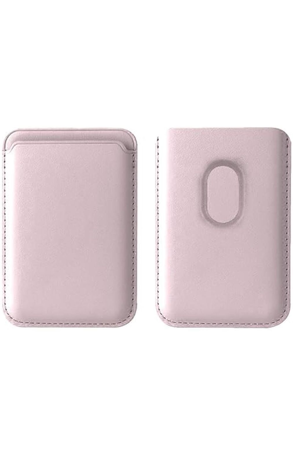 Magnetic Phone Vegan Leather Wallet - Slim Cards Holder Designed for MagSafe Compatible with iPhone