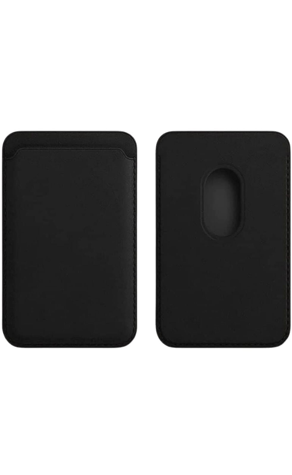 Magnetic Phone Vegan Leather Wallet - Slim Cards Holder Designed for MagSafe Compatible with iPhone