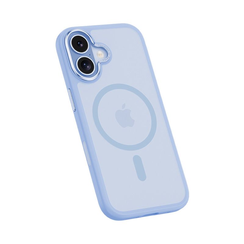Protective Apple iPhone Back Cover - BENKS Mist Series Matte Finish Case for iPhone 17 (Light Blue)